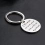 Zuo Bao Mother in Law Keychain Gifts I Promise to Love Your Son with All My Heart Wedding Gift to Mother/Father of Groom