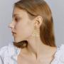 DAMLENG 4 Pairs Unique Handmade Lightweight Vintage Silver Gold Bicycle Dangle Drop Hook Earrings Sets for Women Girls Statement Jewelry Gifts
