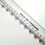 55Carat Natural Amethyst Bracelet February Birthstone 925 Silver Jewelry Handmade for Gift L 6.5 to 8 in