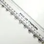 55Carat Natural Amethyst Bracelet February Birthstone 925 Silver Jewelry Handmade for Gift L 6.5 to 8 in