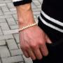 ASHMITA Tennis Crystal Bracelet for Women Charm Men Rose Gold Zirconia Bracelets Gift Jewelry