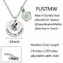FUSTMW Ohana Necklace You’re My Ohana Pendant Hibiscus Flower Necklace Gifts for Family Best Friends FUSTMW Ohana Necklace You’re My Ohana Pendant Hibiscus Flower Necklace Gifts for Family Best Friends