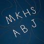 RINHOO Stainless Steel Large Silver Initial Alphabet 26 Big Letters Script Name Pendant Chain Necklace from A-Z