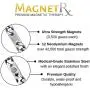 MagnetRX® Magnetic Therapy Necklace - Mens Magnetic Necklaces for Pain Relief and Healing - Silver Curb Chain Stainless Steel Necklace with Magnets (24 Inches) MagnetRX® Magnetic Therapy Necklace - Mens Magnetic Necklaces for Pain Relief and Healing - Silver Curb Chain Stainless Steel Necklace with Magnets (24 Inches)