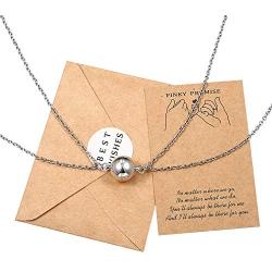 UNGENT THEM Magnetic Couples Necklaces Attraction Matching Friendship Necklace Set Jewelry Gift for Women Men Boyfriend Girlfriend Him Her Best Friends