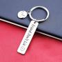 Friends Keychain Friend Dont Lie Honest Gift Friendship Gift Inspirational Keychain Engraved Gift （Friend Dont Lie KR）