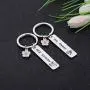 CYTING Her Stitch His Angel Keychain Set With Hibiscus Flower Charm Hawaiian Jewelry Gift For Couples Family Best Friends CYTING Her Stitch His Angel Keychain Set With Hibiscus Flower Charm Hawaiian Jewelry Gift For Couples Family Best Friends