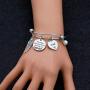 Memorial Bracelets Your Wings were Ready But My Heart was No in Memory of Loss of Mom Dad Grandma Grandpa Sympathy Gift Remembrance Jewelry