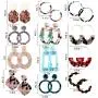ABOJOY 12 Pairs Acrylic Earrings Resin Drop Dangle Earring Hoop Statement Earrings Bohemian Fashion Jewelry Earrings for Women Girls ABOJOY 12 Pairs Acrylic Earrings Resin Drop Dangle Earring Hoop Statement Earrings Bohemian Fashion Jewelry Earrings for Women Girls