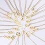 Letter Necklaces for Women Personalized Necklaces 18K Gold Plated Initial Pendant Old English Name Necklaces A-Z Bridesmaid Gift for Girls