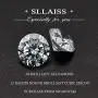 Sllaiss 925 Sterling Silver Swarovski Cubic Zirconia Solitaire Pendant Necklace White Round-Cut CZ Chain Necklace ,Fine Jewelry for Anniversary Christmas 16.5”+2” Sllaiss 925 Sterling Silver Swarovski Cubic Zirconia Solitaire Pendant Necklace White Round-Cut CZ Chain Necklace ,Fine Jewelry for Anniversary Christmas 16.5”+2”