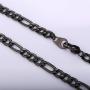 U7 Men Women Fashion Link Bracelet,Wrist Jewelry Stainless Steel/18K Gold Plated Figaro/Cuban/Snake/Rope Chain Bracelet, Width 3-12MM,Stainless/Black/Gold/Rose Gold Color Options