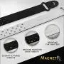 MagnetRX® Ultra Strength Sports Magnetic Bracelet - Waterproof Silicone Bracelet for Pain Relief, Circulation, Energy & Balance - Wide Magnetic Therapy Bracelet for Men & Women (Black | Standard Size) MagnetRX® Ultra Strength Sports Magnetic Bracelet - Waterproof Silicone Bracelet for Pain Relief, Circulation, Energy & Balance - Wide Magnetic Therapy Bracelet for Men & Women (Black | Standard Size)