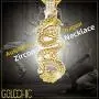 GOLDCHIC JEWELRY Gold Plated Dragon/Buddha Totem Pendant with 51cm+5cm Extender Chain, Men Women Chinese Religion Lucky Amulet Protection Fengshui Jewelry