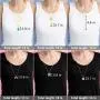 Thrilez Necklaces Set for Women Teen Girls, 24pcs Silver Gold Simple Trendy Layered Necklace Pack, Fashion Dangle Pendant Necklaces Costume Jewelry for Sweaters, Jeans, Skirts, Vests and Daily Dress