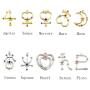 Nine Planets Pendant Necklace Sailor Moon Guardian Star Clavicle Necklace, Astronomy Enthusiast Gift Jewelry