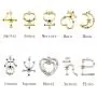 Nine Planets Pendant Necklace Sailor Moon Guardian Star Clavicle Necklace, Astronomy Enthusiast Gift Jewelry