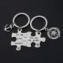 Zuo Bao Puzzle Keychain Valentines Day Anchor and Compass Charm Keychains Set Ill Be Your Anchor You Be My Guide Zuo Bao Puzzle Keychain Valentines Day Anchor and Compass Charm Keychains Set Ill Be Your Anchor You Be My Guide
