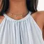 Frodete Gold Star Choker Necklace for Women Cute Necklace for Teen Girls Trendy Star Necklace Choker Adjustable Frodete Gold Star Choker Necklace for Women Cute Necklace for Teen Girls Trendy Star Necklace Choker Adjustable