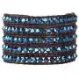 KELITCH Women Lavender Crystal Beads 5 Wrap Bracelet Handmade Exclusive Women Gifts KELITCH Women Lavender Crystal Beads 5 Wrap Bracelet Handmade Exclusive Women Gifts