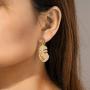 Weird Earrings Aesthetic Earrings Cute Earrings Cool Earrings Face Earrings Star and Moon Earrings Drop Dangle Earrings for Girls and Women