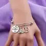 MAOFAED Yoga Bracelet Let That Shit Go Lotus Bracelet Jewelry Inspirational Gift for Women Girls MAOFAED Yoga Bracelet Let That Shit Go Lotus Bracelet Jewelry Inspirational Gift for Women Girls