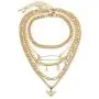 Ingemark 5 Layers Link Chain Choker Neklcae Set Simple Angel Babe Initial Letter Pendant Necklace Hip Hop Punk Jewelry Set Ingemark 5 Layers Link Chain Choker Neklcae Set Simple Angel Babe Initial Letter Pendant Necklace Hip Hop Punk Jewelry Set