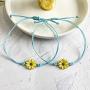 YANCHUN Long Distance Bracelet for Best Friends Handmade Wave Bracelet for Women Girls Promise Friendship Bracelet for 2