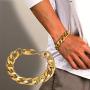 PROSTEEL Men Women Children Stainless Steel Figaro Link Chain Bracelet 6mm/9mm/13mm 7.5/8.3