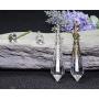 yippee Natural Crystal Quartz Pendulum Pendant Dowsing Tool,Chakra Reiki Meditation