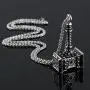 Beraspot Titanium Stainless Steel Large Thor Viking Hammer Pendants Necklace for Men Boys,Gold Chain Length:21.6Inch