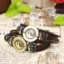 Leather Bracelet for Women Mens , Yin Yang Friendship Teen Girls Braided Bracelet of Men Adjustable Charm Jewelry Leather Bracelet for Women Mens , Yin Yang Friendship Teen Girls Braided Bracelet of Men Adjustable Charm Jewelry