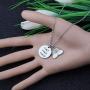 CYTING They Them Their Pronoun Gender Identity Transgender Necklace LGBTQ LGBT Jewelry Gay Lesbian Gift For Transitioning Friends
