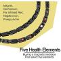 N+NITROLUBE Titanium Magnetic Black Necklace for Men Women Healing Necklaces Neck Therapy Magnetic Jewelry Gift (Black, 20 inches)
