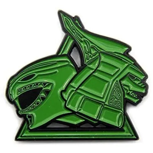 HAN CHOLO Mighty Morphin Power Rangers | Green Ranger Dragonzord Enamel Pin HAN CHOLO Mighty Morphin Power Rangers | Green Ranger Dragonzord Enamel Pin