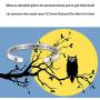 MAOFAED Owl Keychain BFF Keychain Friendship Keychain Whenever You Need Me Owl Be There Sympathy Gift Stay Strong Gift
