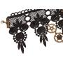 MEiySH Lolita Goth Punk Wedding Party Black Steam Punk Gear Choker Necklace