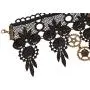 MEiySH Lolita Goth Punk Wedding Party Black Steam Punk Gear Choker Necklace