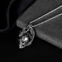 Feilong 22inch Mens Stainless Steel Necklace,Gothic Mens Necklaces & Pendants Dragon and Skull Necklace for Men Birthday Gifts for Men