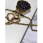 Men Women Ladies Jewelry Iced Laughing Cute Dark Blue Jade Buddha Pendant Necklace Rope Chain Genuine Certified Grade A Jadeite Jade Hand Crafted, Jade Necklace, 14k Gold Filled Laughing Jade Buddha Necklace, Blue Jade Medallion, Fast Prime Shipping