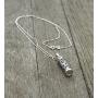925 Sterling Silver Traveler’s Prayer Mezuzah Pendant & Prayer Box Charm Pendant on 19.5” Box Chain Necklace - Ideal Men & Women Protection Jewelry Gift