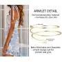 Jstyle 4Pcs Coil Upper Arm Cuff Open Arm Bracelet for Women Victorian Filigree Swirl Boho Armband Bangle Armlet Adjustable Jstyle 4Pcs Coil Upper Arm Cuff Open Arm Bracelet for Women Victorian Filigree Swirl Boho Armband Bangle Armlet Adjustable