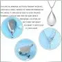 Love Infinity Memorial Teardrop Keepsake Ashes Necklace Urn Pendant Cremation Memorial Jewelry Love Infinity Memorial Teardrop Keepsake Ashes Necklace Urn Pendant Cremation Memorial Jewelry