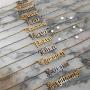 Hsarsup 12 Constellation Necklace- Set of 3 -Pendant Zodiac Astrology Gold/Silver/Rose Gold Tone Chain for Women Jewelry with Gold Message Card