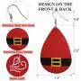 American Flag Faux Leather Earrings Women Teardrop Leaf Petal Dangle Earring 4th of July Patriotic Jewelry Accessory American Flag Faux Leather Earrings Women Teardrop Leaf Petal Dangle Earring 4th of July Patriotic Jewelry Accessory