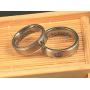 Her King His Queen Ring Silver Stainless Steel Wedding Bands Engagement Promise Rings