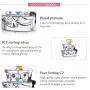 GDDX 925 Sterling Silver Butterfly Flower Suitcase Shield Tree Of Life Heart Bear Beads Charms Jewelry fits Bracelet and Necklace