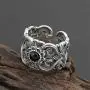 LOVECOM 990 Sterling Silver Dragon Rings for Men Vintage Open Ring Thai Silver Jewelry Cool Birthday Party Gift LOVECOM 990 Sterling Silver Dragon Rings for Men Vintage Open Ring Thai Silver Jewelry Cool Birthday Party Gift