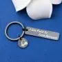 FAADBUK Funny Forklift Driver Gift Forklift Driver Keychain I Get Paid to Fork Around Jewelry Forklift Gift for Husband Boyfriend Men Son Friend