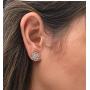 A+O Wedding Jewelry Set, Bridesmaid Gift, Necklace Set in Gold, Silver or Rose Gold